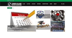 Desktop Screenshot of lowerislandsoccer.com